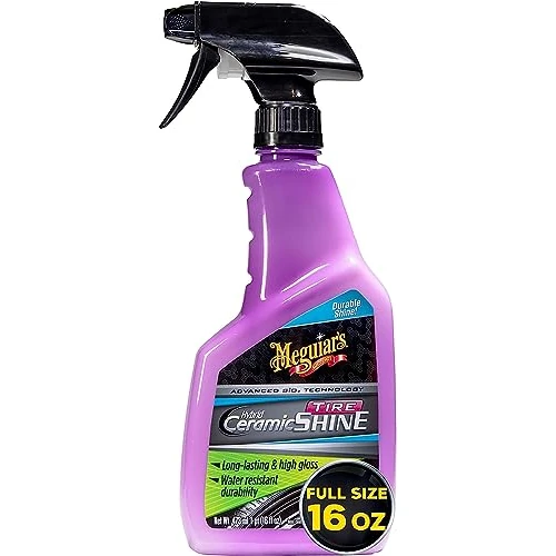 Zeitlich begrenztes Angebot: Meguiar's G230416EU Hybrid Ceramic Tyre Shine, 473ml, Reifenglanz von 21.90 € auf 16.55 € (24% Rabatt)