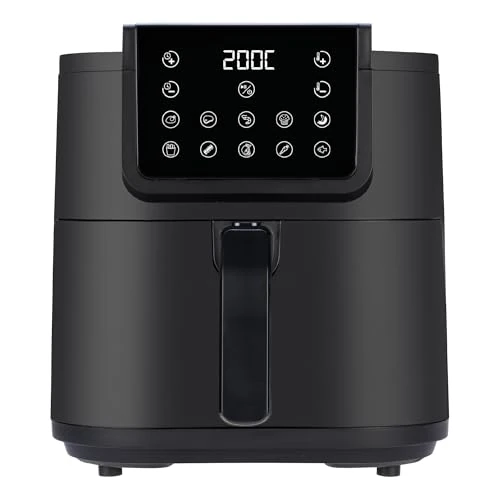 ARDES - ARFRYA05L Air Fryer FRIGGISANA INFINITY 8L - XL Super Deep Cavity Metal Air Fryer - 8 Litre Capacity - AirFryer with Digital Touch Screen and 60' Timer