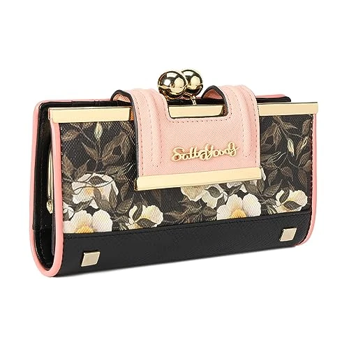 Gladon - Cartera pequeña para mujer, diseño vintage, margarita, medium, Moderno