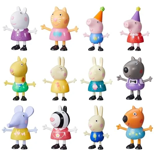 Peppa Pig Peppa’s Party Friends Figure (one piece - sortiert)