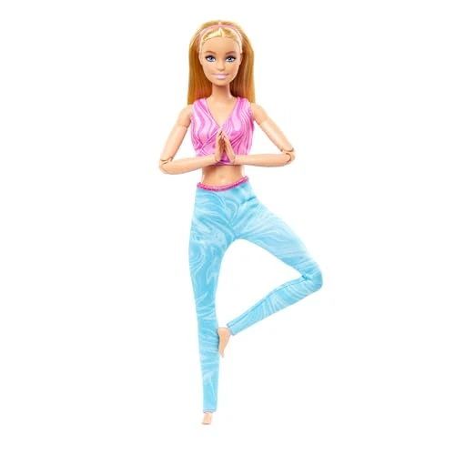 Offre limitée : Barbie Poupée Made to Move Yoga avec Tenues de 19.00 € à 17.99 € (5% de remise)