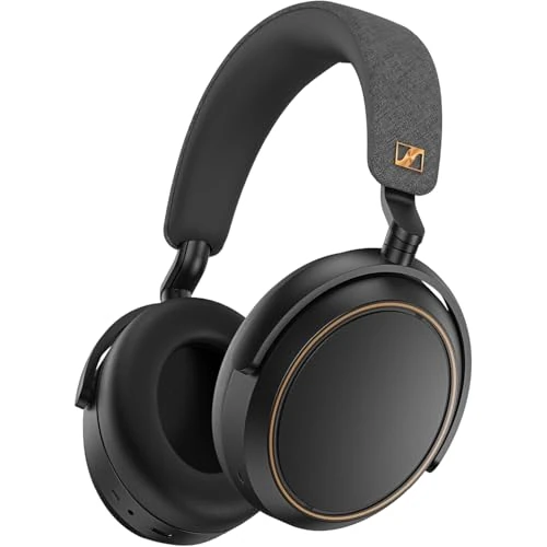 Sennheiser MOMENTUM 4 Special Edition - zestaw słuchawkowy z Bluetooth zapewniający krystaliczną czystość dźwięku podczas połączeń, z aktywnym tłumieniem hałasu, Czarny/Miedziany