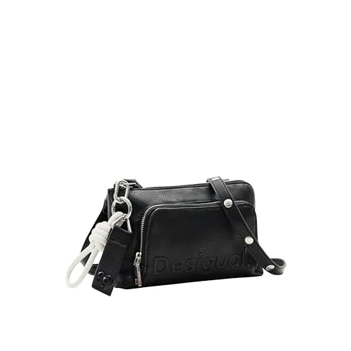 Limited offer: Desigual Women's Mone_Half Logo Delphine Tri-Fold Wallet from 35.23 EUR to 35.23 EUR (save 0%)