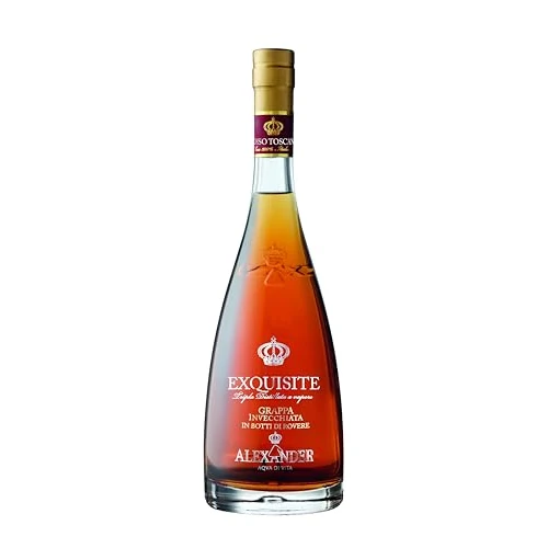 Offerta a tempo: Alexander Exquisite Grappa Invecchiata Rosso Toscano 38% - 700ml - 15% da 31.50 € a 26.78 €