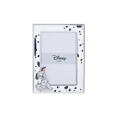 Offerta a tempo: VALENTI & CO. – Disney Baby – Carica dei 101 - Cornice Portafoto in Argento per Bambini, Idea Regalo Battesimo, Nascita o Compleanno (9x13 cm) - 5% da 40.36 € a 38.27 €