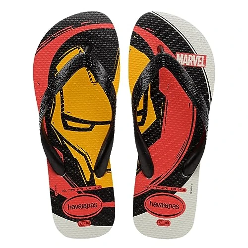 Offre limitée : Havaianas Top Marvel Logomania (Mini Me) Garçon FlipFlop White 25 EU de 14.49 € à 14.49 € (0.00% de remise)