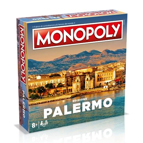 Winning Moves Monopoly Palermo, Gioco da Tavolo, Edizione Italiana, Gioco per Famiglie, da 8 in su, Taglia Unica, WM04177-ITA-6