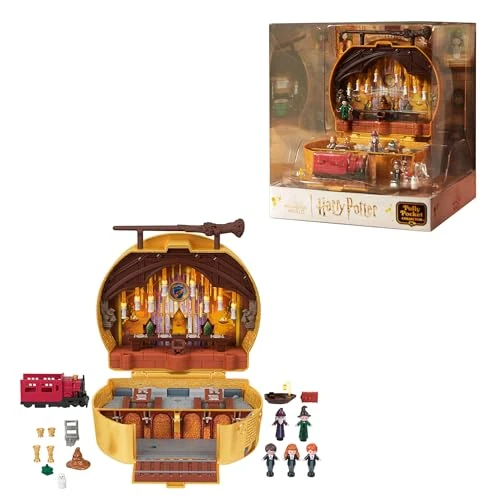 Limitiertes Angebot: Polly Pocket Sammler-Spielset, Harry Potter-Schatulle mit 5 Puppen und 11 Zubehörteilen, HRD56 von 55.99 EUR auf 55.99 EUR (Spare 0%)