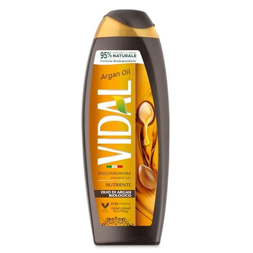 Vidal Gel Shower 250ml Argan Oil
