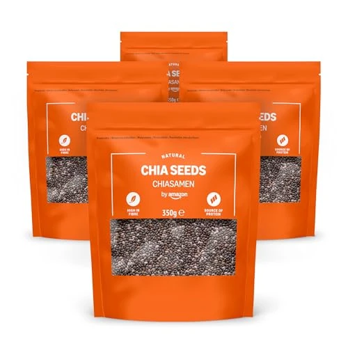 Offerta a tempo: by Amazon Naturale semi di chia, 4 x 350 g - 58% da 12.80 € a 5.42 €