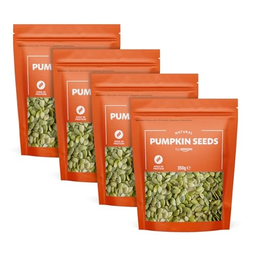 Oferta limitada: by Amazon PIPAS DE CALABAZA, 4 x 350 g de 16.57 € a 14.08 € (ahorro 15%)