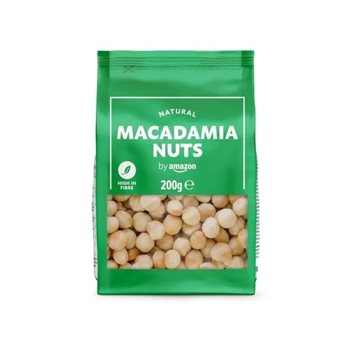 Offerta a tempo: by Amazon naturale Noce di macadamia, 200 g (confezione da 1) - 19% da 7.51 € a 6.10 €