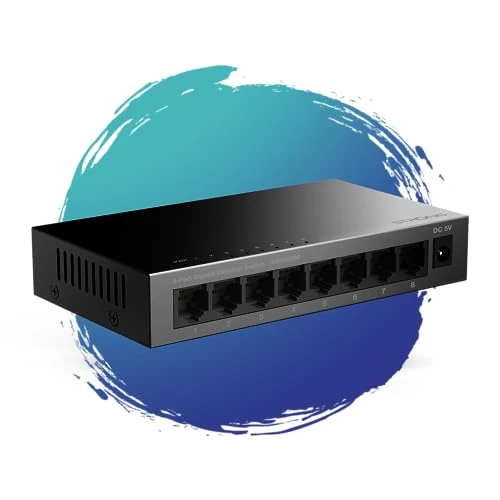 Limited-time offer: STRONG 8-Port Desktop/Wallmount Gigabit Ethernet Switch/Hub from 22.49 £ to 22.49 £ (save 0.00%)