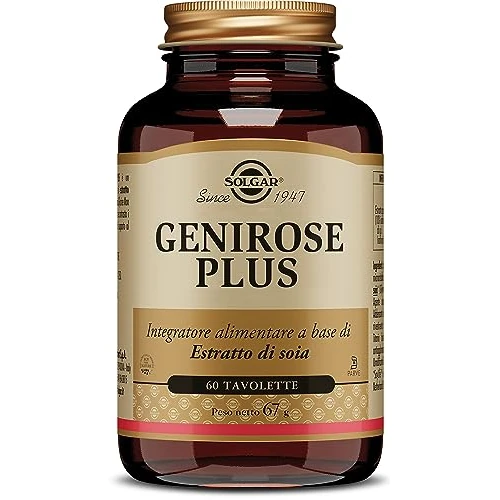 Solgar Genirose Plus 60 comprimés, poids net 67 g