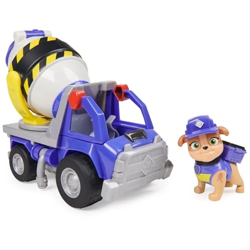 Tijdelijke aanbieding: Rubble & Crew - Mix's cementwagen met speelfiguur en beweegbare onderdelen van 19.99 € naar 18.99 € (5% korting)