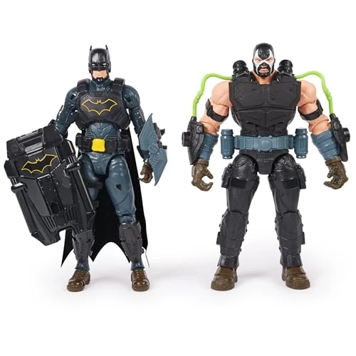 Limited-time offer: DC Comics, Batman Adventures Battle Pack, Bane and Batman Action Figures Set, 14 Armour Accessories, 30-cm Super Hero Kids’ Toy for Boys & Girls from 16.83 £ to 16.83 £ (save 0.00%)