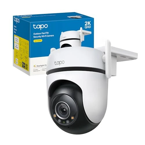 Limited-time offer: Tapo Outdoor PTZ 4MP C520WS WiFi Surveillance Camera, Starlight Color Night Vision, Person Detection and Motion Tracking, IP66 Waterproof, Audible Alarm Customizable from 79.99 GBP to 79.99 GBP (save 0%)