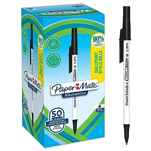 Offerta a tempo: Paper Mate - 50 Penne a Sfera — 50% da 19,99 € a 9,95 €
