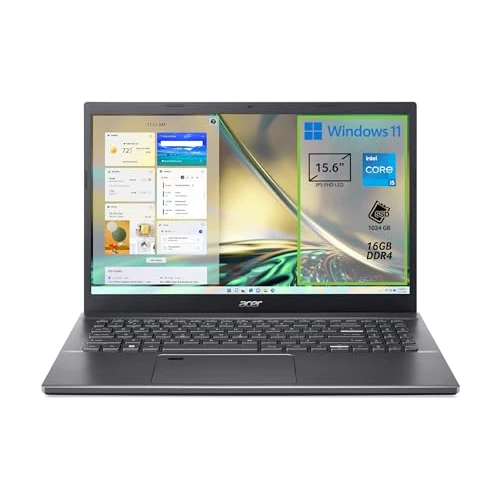 Acer Aspire 5 A515 – 57 – 51 x 4 laptop, notebook, processor Intel Core i5 – 12450H, RAM 16 GB DDR4, 1024 GB PCIe NVMe SSD, display 15,6 inch IPS FHD LED LCD, grafische kaart Intel UHD, Windows 11