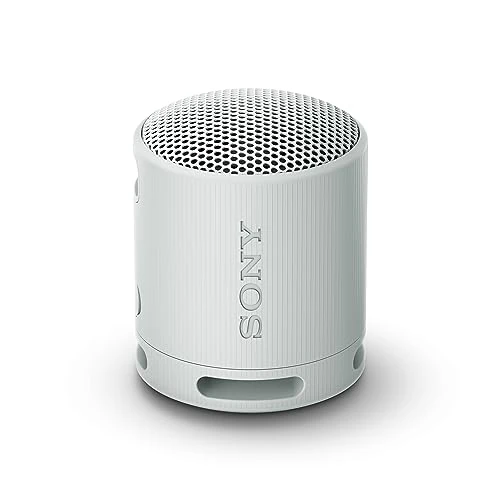 Offerta a tempo: Sony SRS-XB100 - Speaker Wireless Bluetooth, Portatile, Leggero, Compatto, da Esterno, da Viaggio, IP67 Resistente Acqua e Polvere, Batteria da 16 ore, Cinturino Versatile, Chiamate in Vivavoce-Grigio - 55% da 64.90 € a 29.00 €