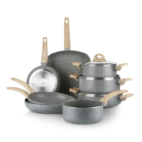 11-częściowa bateria indukcyjna Mrs.Wood