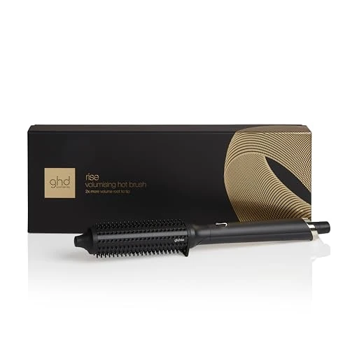ghd Rise Professional Electric Volume Brush, Styler, Curling Iron for All Hair Types, Ultra Zone Technology, Black