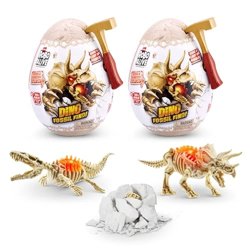 Oferta limitada: Robo Alive Mini Dino Fossil Find (2 Pack, Mosasaur & Triceratops) de 19.99 € a 17.99 € (ahorro 10%)
