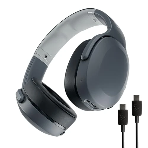 Oferta limitada: Skullcandy Crusher EVO Wireless Bluetooth Headphones with Multi-Sensory Bass and Charging Cable, Noise Isolating Over-Ear Fit, Up to 40 Hours Battery, Microphone for iPhone Android - Chill Grey de 188.12 € a 188.12 € (ahorro 0.00%)