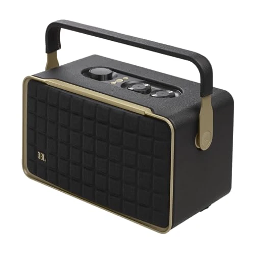 Offre limitée : JBL Authentics 300 Enceinte intelligente connectée portable avec WiFi, Bluetooth et assistants vocaux, design rétro, noire de 429.99 EUR à 299.00 EUR (remise 30%)