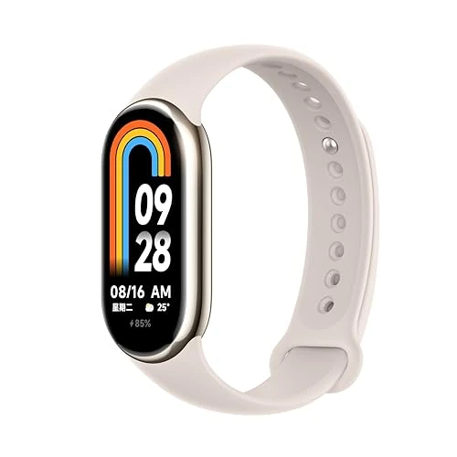 Offerta a tempo: Xiaomi Mi Band 8 Champagne Gold EU BHR7166GL - 0.00% da 66.56 € a 66.56 €