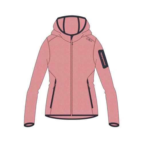 Limited offer: CMP Women's Women's Knit-tech Jacket With Fixed Hood Women's Knit-Tech Jacket with Fixed Hood from 45.86 EUR to 45.86 EUR (save 0%)