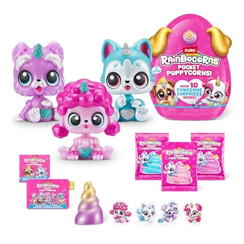 Zeitlich begrenztes Angebot: ZURU Rainbocorns Pocket Puppycorn 3er-Pack von ZURU von 12.39 € auf 12.00 € (3% Rabatt)