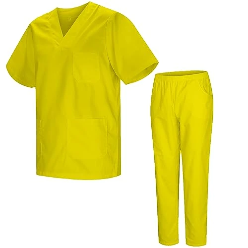 Offerta a tempo: MISEMIYA - Uniformi Unisex Set Camice – Uniforme Medica con Maglia e Pantaloni Uniformi — 31% da 29,99 € a 20,65 €