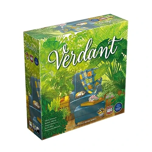LUCKY DUCK GAMES - Verdant | Italian Version | Board Game | Ages 10+ | 1-5 Players | 30-45 Minutes
