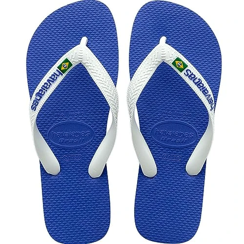 Offerta a tempo: Havaianas - Top Brasil Logo, Infradito Comode, Resistenti e Leggere con Suola Antiscivolo, Bandiera del Brasile sulle Strisce, Unisex Adulti, 33/34 EU - 41% da 26.00 € a 15.34 €