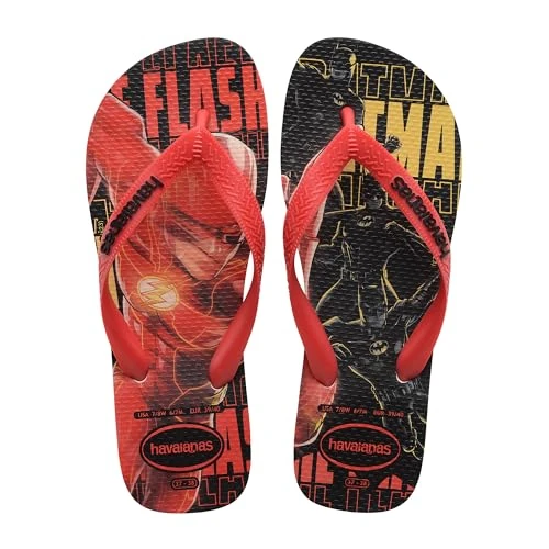 Zeitlich begrenztes Angebot: Havaianas Unisex Top Herois Dc FlipFlops White/Red Chinese/Black 35 EU von 18.08 € auf 18.08 € (0.00% Rabatt)