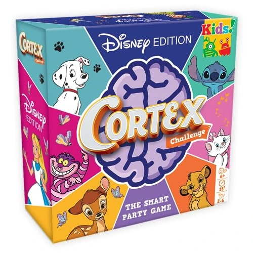 Offerta a tempo: Asmodee - Cortex Disney Kids - Gioco da Tavolo, 2-6 Giocatori, 6+ Anni, Edizione in Italiano - 50% da 17.99 € a 9.00 €