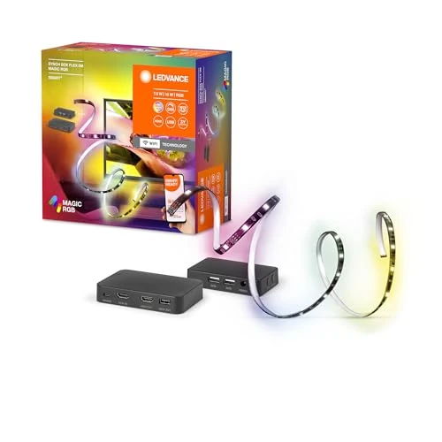 Zeitlich begrenztes Angebot: LEDVANCE SMART WIFI SYNCH BOX FLEX, K47, 22 Watts, IP20, Rot, Grün, Blau, Single-Pack von 23.92 € auf 19.54 € (18% Rabatt)