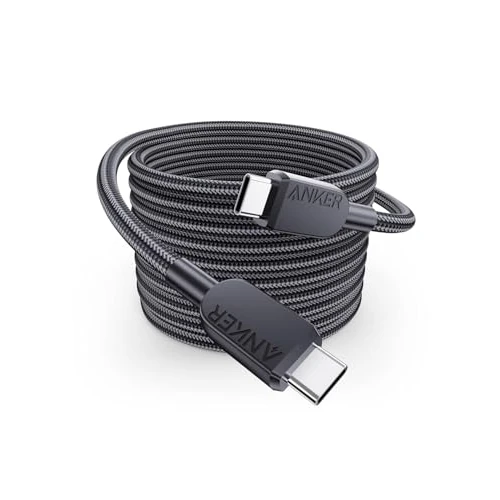 Oferta limitada: Anker cable usb c carga rapida, cable usb c de 240 con doble trenzado de nylón, para iPhone 15, MacBook Pro 2020, iPad Pro 2020, iPad Air 4, Samsung Galaxy S23+/S23 Ultra, Pixel y más de 15.99 EUR a 10.59 EUR (ahorro 34%)