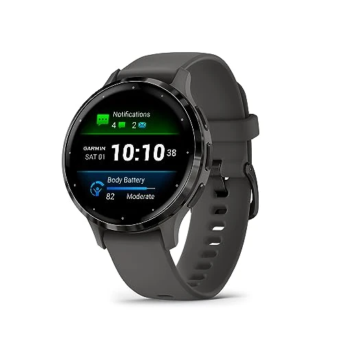 Begrenztes Angebot: Garmin Venu 3S 41mm – Fitness-Smartwatch, 1,2" AMOLED-Touchdisplay, bis zu 10 Tage Akkulaufzeit, 30+ Sport-Apps, Bluetooth Telefonie und Sprachassistenz, Music, GarminPay, Rollstuhlmodus von 499.99 EUR auf 355.56 EUR (Rabatt 29%)