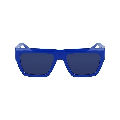 Offerta a tempo: Calvin Klein Jeans CKJ23653S 400 Blue Sunglasses Man Iniettato, Modified Rectangle, 55 - 37% da 89.90 € a 57.00 €
