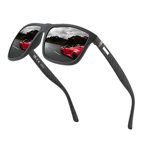 Offre limitee: Lunettes de soleil polarisées pour hommes et femmes; cadres vintage / classiques / élégants; objectifs haute définition; golf / conduite / pêche / sports de plein air / lunettes de soleil tendance de 19.99 EUR a 14.56 EUR (economie 27%)