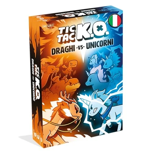 Offre limitée : Asmodee - TIC TAC KO Draghi Vs Licornes, Jeu de Table, 2-4 Joueurs, 8+ Ans, édition en Italien de 24.95 € à 24.95 € (0.00% de remise)