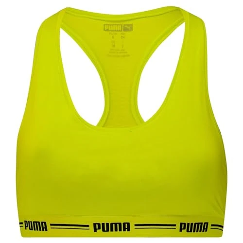 Puma Iconic Racer Back Top Vest, Green