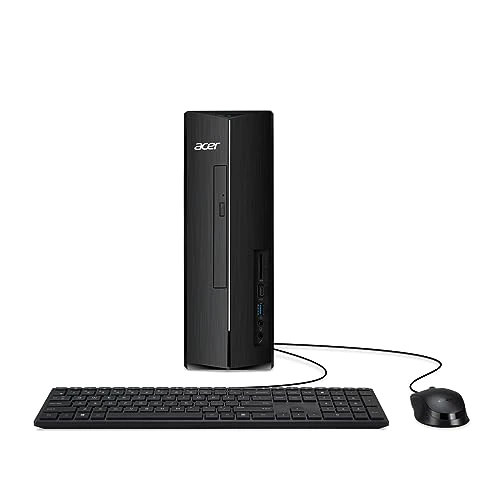 Acer Aspire XC-1780 Desktop-pc, desktop, processor Intel Core i5-13400, RAM 8 GB DDR4, 512 GB SSD, DVD-RW, Intel UHD graphics, Wireless LAN, USB-toetsenbord en muis, Windows 11 Home