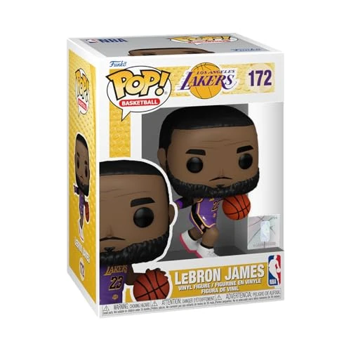 Funko NBA Figura Vinilo Lakers - Lebron James 172 Unisex Pop! Standard PVC