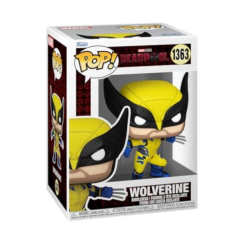 Oferta ograniczona: Funko POP! Marvel: Deadpool & Wolverine - Wolverine - Kolekcjonerska figurka winylowa - Pomysł na prezent - Oficjalny towar - Zabawki dla dzieci i dorosłych - Fani filmów z 80.71 PLN na 80.71 PLN (zniżka 0%)