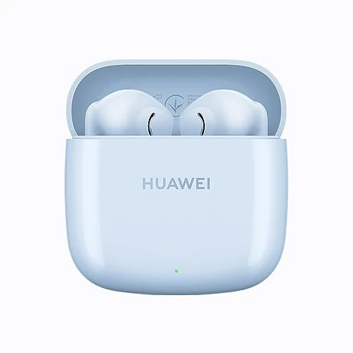 HUAWEI FreeBuds SE 2 Wireless Headphones, Up to 40 Hours Battery Life, Lightweight and Comfortable, Balanced Sound, Waterproof, German Version, Island Blue
