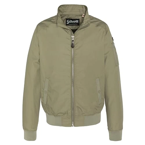 SCHOTT NYC Blousons homme KENNY Sage Kaki L