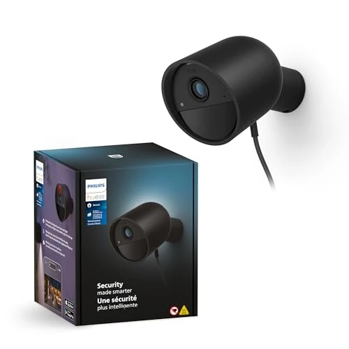 Limited offer: Philips Hue Secure Wired Security Camera - Black from 149.99 EUR to 120.00 EUR (save 20%)